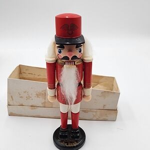 Vtg Jim Beam Holiday Collectors Nutcracker 7"